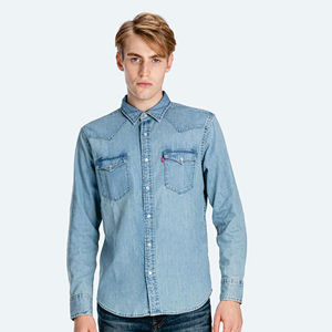 Haute qualité 2023 chemises décontractées pour hommes 100% coton respirant chemises à manches longues pour hommes accepter OEM - Product Image 2