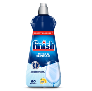 Finish Rinse and Shine Aid Lemon Sparkle, 400 ml, finition brillante et parfum citron rafraîchissant - Product Image 3