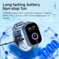 Reloj Inteligente 4G LTE para Niños 2026, con Tarjeta SIM, Rastreador GPS, Resistente al Agua, Tienda de Aplicaciones, Llamadas WiFi, Pantalla LCD