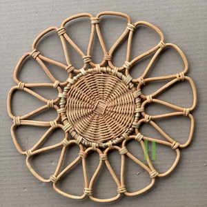 New Products 2026 Rattan <b>Charger</b> <b>Plates</b> Boho Rattan Placemat OEM Hot Sale Placemat Wicker <b>Charger</b> <b>Plate</b> with Low MOQ - Product Image 6