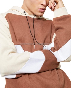 Venta caliente de alta calidad en blanco liso personalizado 2 piezas chándales holgados de invierno precio barato conjunto de chándal de gran tamaño para hombre - Product Image 5