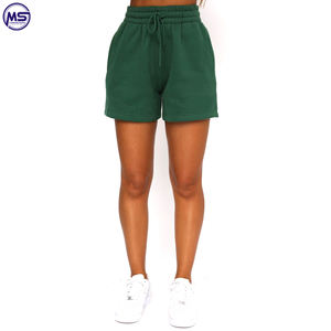 OEM & ODM High Quality <b>Women's</b> Sports Sweat Shorts Custom Logo Printing Mid-Waist Light <b>Weight</b> Breathable Hot Pattern - Product Image 2