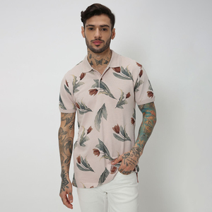 Chemises pour hommes de haute qualité, coupe ajustée, décontractées, unies, respirantes, grandes tailles, 100% coton, tricotées, séchage rapide, impression personnalisée - Product Image 2