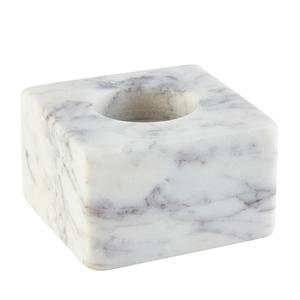 Portavelas de mármol de doble tono hecho a mano de primera calidad, soporte de vela elegante para decoración del hogar, Idea de regalo de boda festivo de Navidad - Product Image 4