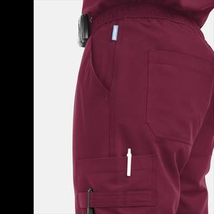 Tenues médicales pour femmes, infirmières et médecins, en tricot imprimé de haute qualité, sur mesure, en élasthanne/polyester, uniformes d'hôpital - Product Image 4