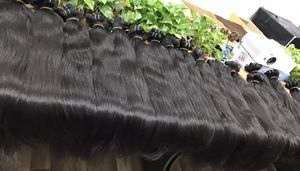 ช่อผมดิบแบบไม่ผ่านกระบวนการของชาวอินเดียผมยาวด้านล่างหนาแบบมัดด้วยมือ - Product Image 3