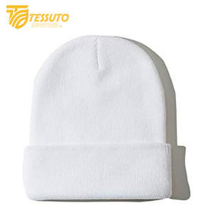 Gorras Beanie de moda Gorros de invierno Gorro cálido fabricado Diseño OEM mejor calidad logotipo personalizado Beanie gorras para hombres - Product Image 4