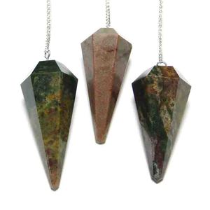 Pendules en agate pour pierres précieuses Meilleures ventes Beau pendule à facettes Pendule de radiesthésie à un prix abordable - Product Image 1
