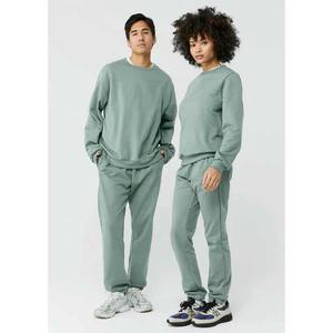 Sudadera de lana con estampado de peso pesado de algodón 100% de gran tamaño Unisex, jersey de cuello redondo con logotipo personalizado, sudaderas con capucha de invierno para hombres - Product Image 3