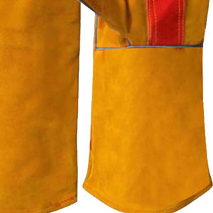 Guantes de cuero cómodos de dedo completo de alta calidad 100%, colores y tamaños personalizables, guantes de seguridad para soldar - Product Image 6