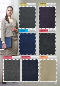 Blazer de costume formel de bureau pour femmes de qualité supérieure Tailles sur mesure et prêtes à l'emploi Blazer long en tissu cabane - Product Image 2