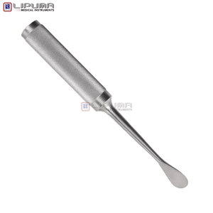 Cobb, instrumentos médicos ortopédicos de acero inoxidable Premium, elevador Espinal de 10 pulgadas, ligeramente curvado, semiafilado, manual de 1 pulgada de ancho - Product Image 3