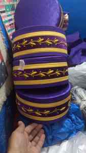 Corona Masónica de la Orden de la Estrella de Oriente, Gorra Morada, Talla 59 - Product Image 2