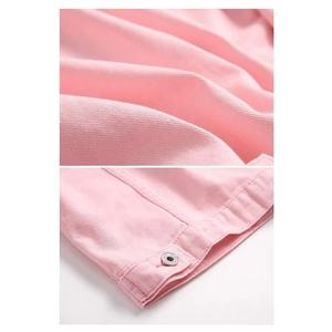 แจ็คเก็ตยีนส์ฤดูหนาวสำหรับผู้ชายและผู้หญิง ขายดี ดีไซน์เรียบง่าย ปรับแต่งสีและโลโก้ได้ สวมใส่สบาย ระบายอากาศได้ดี ทนทาน แห้งเร็ว คุณภาพสูง - Product Image 5