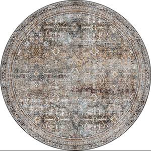 Adiva Machine-Made Woven <b>Turkish</b> <b>Carpet</b> 19 Wholesale Export Gaziantep Jacquard Technique Home Washable Polyester Non-slip Rubber - Product Image 1