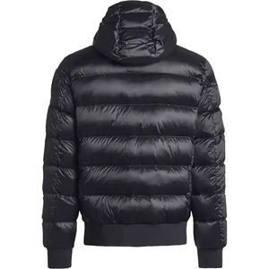 Veste polaire personnalisée OEM pour hommes, manteau d'hiver imprimé, veste multicolore décontractée avec logo et poches - Product Image 4