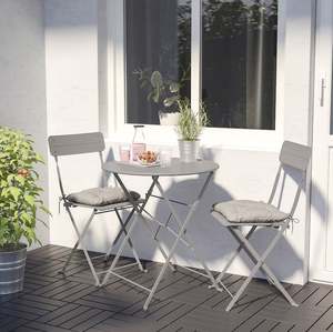 Ensemble table et chaises en métal d'excellente qualité pour la maison, ensemble de mobilier de jardin intérieur et extérieur, bar et restaurant à toit ouvert. - Product Image 5