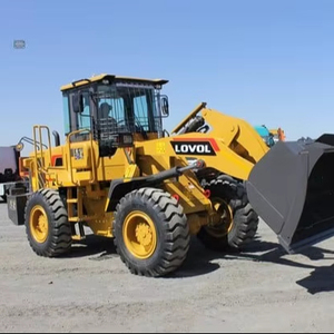 Cargadora de Ruedas Confiable LOVOL FL956H, Rendimiento de Cargadora de Ruedas con Motor Central para Tareas de Construcción, Minería y Paisajismo, PLC - Product Image 1
