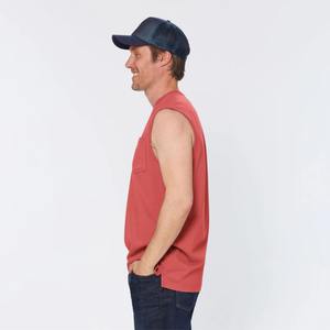 Débardeur Slim Fitness de haute qualité avec logo imprimé personnalisé pour hommes Vente en gros de style décontracté respirant - Product Image 4