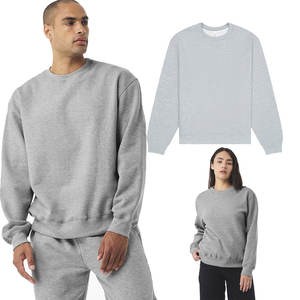 Sweat-shirt à col rond unisexe 4711 très demandé, poids lourd, 10 oz, polaire chaud, 100% coton, impression numérique d'hiver - Product Image 1