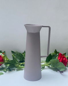 Hot Selling Traditional Eco-Friendly Floor <b>Powder</b> Coated Tabletop Iron Made Home Decorative Flower Display Vase for Living Room - Product Image 4