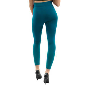 เลกกิ้งไร้รอยต่อของผู้หญิงคุณภาพสูงพร้อมโลโก้ที่กำหนดเองสไตล์สตรีทแวร์ระบายอากาศได้ดี - Product Image 2