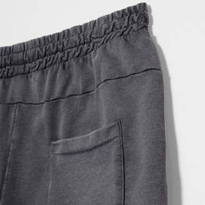 กางเกงออกกำลังกายผ้าสแปนเด็กซ์ของผู้ชายกางเกงขาสั้นผ้ายืดแบบลำลองสีพื้นติดโลโก้ได้ตามต้องการ - Product Image 3