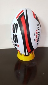 Premium Waterproof <b>Match</b> Rugby Ball for Professional <b>Games</b> Made with Rubber for Superior Handling Training Rugby Ball - Product Image 2