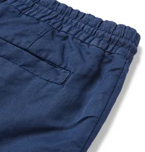 Pantalones Formales de Lino de Verano, Pantalones Harem Ajustados de Moda para Hombre, Pantalones de Lino 100% al por Mayor para Hombre, Ropa Deportiva de Marca Personalizada - Product Image 3