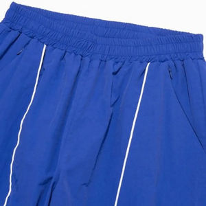 Vente en gros Survêtement en nylon léger à fermeture éclair personnalisé pour hommes Coupe ample été Ensemble short et coupe-vent deux pièces - Product Image 5