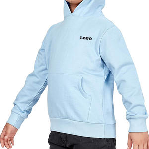 Breathable Cotton Polyester Fleece For Relaxed Fit / Elastic Hem Hooded Neck Solid Color Pullover <b>Hoodie</b> OEM Service Casual Wear - Product Image 6