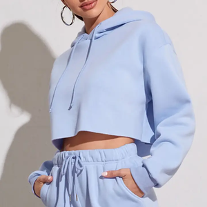 Sweat à capuche épais doublé en polaire unisexe, haute qualité, fermeture éclair, chaud pour femmes et hommes, sweat à capuche épais d'hiver avec poche - Product Image 6