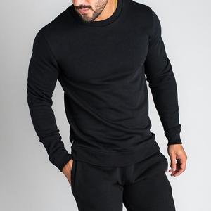 Fabricante de ropa Logotipo estampado en blanco 100% Algodón Fleece Heavyweight Sweatsuit Sudadera con capucha Pantalones de chándal Conjunto de chándal para hombres - Product Image 6