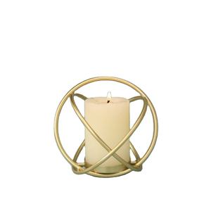 Bougeoir de table de décoration intérieure au design classique bougeoir de couleur or en métal de qualité de luxe de fabricants et de fournisseurs - Product Image 1