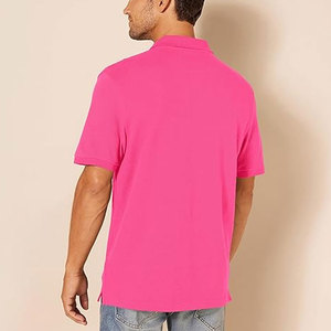 Camisa Clásica para Hombre, Elástica, Tejida, 100% Algodón, Estampada, de Manga Corta, Antiarrugas, para Otoño - Product Image 4