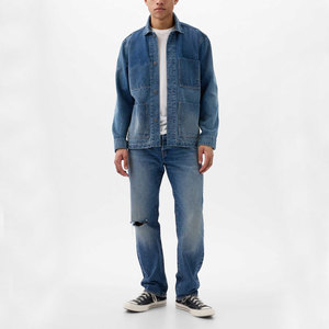 Wholesale Factory Made <b>Men</b> Top Design <b>Denim</b> <b>Jacket</b> / Custom Color <b>Men</b> <b>Denim</b> <b>Jacket</b> For Online Sale - Product Image 6