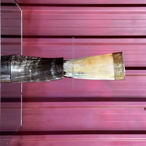 Cornes à boire Viking fabriquées à la main originales Tasse Viking Corne à boire de bière d'inspiration médiévale unique Falak World Export - Product Image 1