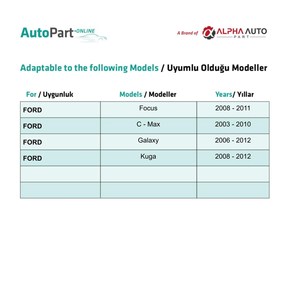 Écran d'affichage du kilométrage LCD pour Ford C-Max - Product Image 2