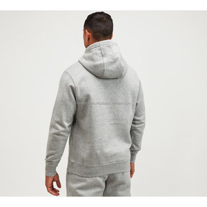 Venta al por mayor XXL Hombres 2 piezas Active Wear Set Personalizable 100% Algodón Catiónico Fleece Chándal Tallas grandes Transpirable Ecológico - Product Image 3