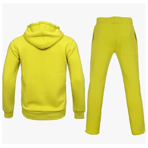 Trajes de sudor Unisex de excelente calidad, conjunto de dos piezas de talla grande y peso pesado, chándal transpirable 100% algodón Unisex - Product Image 2