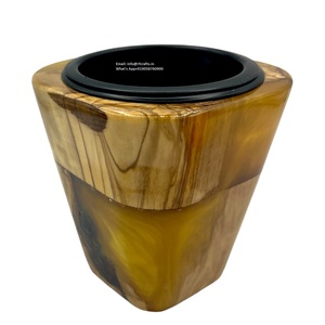 Quemador de incienso de madera de resina de alta calidad, regalo de Festival para celebraciones árabes de Ramadán, soporte de incienso Mabkhara Medkhan - Product Image 1