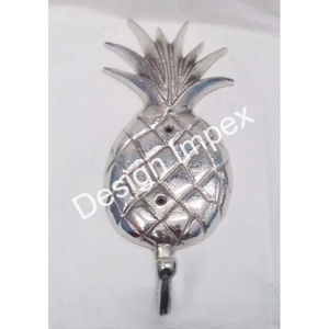 Lot de 2 crochets pour tasses à thé chaudes Meilleures ventes Crochet mural multifonctionnel en fonte d'aluminium Crochets décoratifs en argent Idéal pour la cuisine - Product Image 6