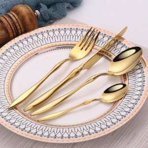 Unique Artistic <b>Cutlery</b> <b>Set</b> With Handcrafted Designs Lightweight <b>Cutlery</b> <b>Set</b> for Easy Handling and <b>Portability</b> - Product Image 2