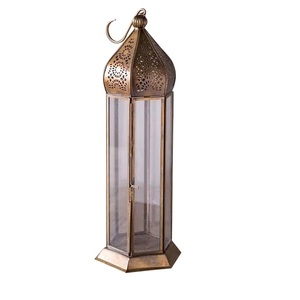 Portavelas decorativo de acero inoxidable personalizado, farol de vela de estilo moderno, FAROL DE Metal, candelabro de té, farol - Product Image 2