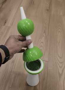 <b>Resin</b> Ceramic Incense Burner Handmade Bakhoor Aromatic Eco-Friendly White Eid Ramadan Special Kuwait Tower Model Z F Craft - Product Image 4