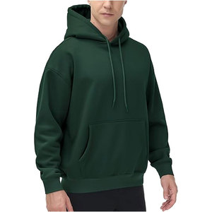 Pull à capuche uni à manches longues Vente en gros Streetwear personnalisé Sweat à capuche en coton éponge polaire français personnalisé - Product Image 5