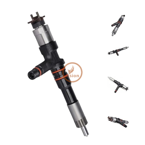 Inyector de Combustible Diésel JISION, Inyector de Combustible Common Rail 095000-6140, 6261-11-3200 para Komatsu 6D140E PC800-8 PC650-8, Envío Inmediato - Product Image 1