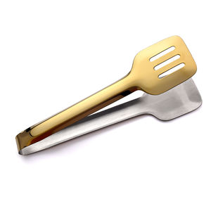 Pince à pratha dorée de qualité supérieure pour la cuisine et pince à pratha robuste en acier inoxydable avec finition dorée élégante - Product Image 4