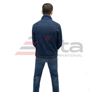 Chaquetas vaqueras para hombre de calidad superior superventas, chaqueta de lona de invierno con cuello levantado de nuevo diseño, tarifa al por mayor - Product Image 2