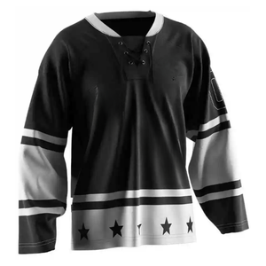 Camisetas de hockey sobre hielo en blanco Ropa de equipo de diseño personalizado para clubes y ligas escolares EE. UU. Canadá - Product Image 3